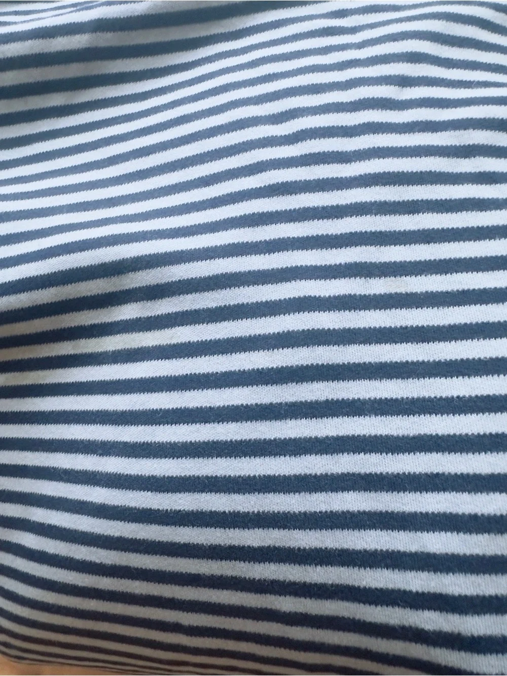 Polo Ralph Lauren Men’s Large Light Blue Navy Striped Polo Shirt Pony Logo